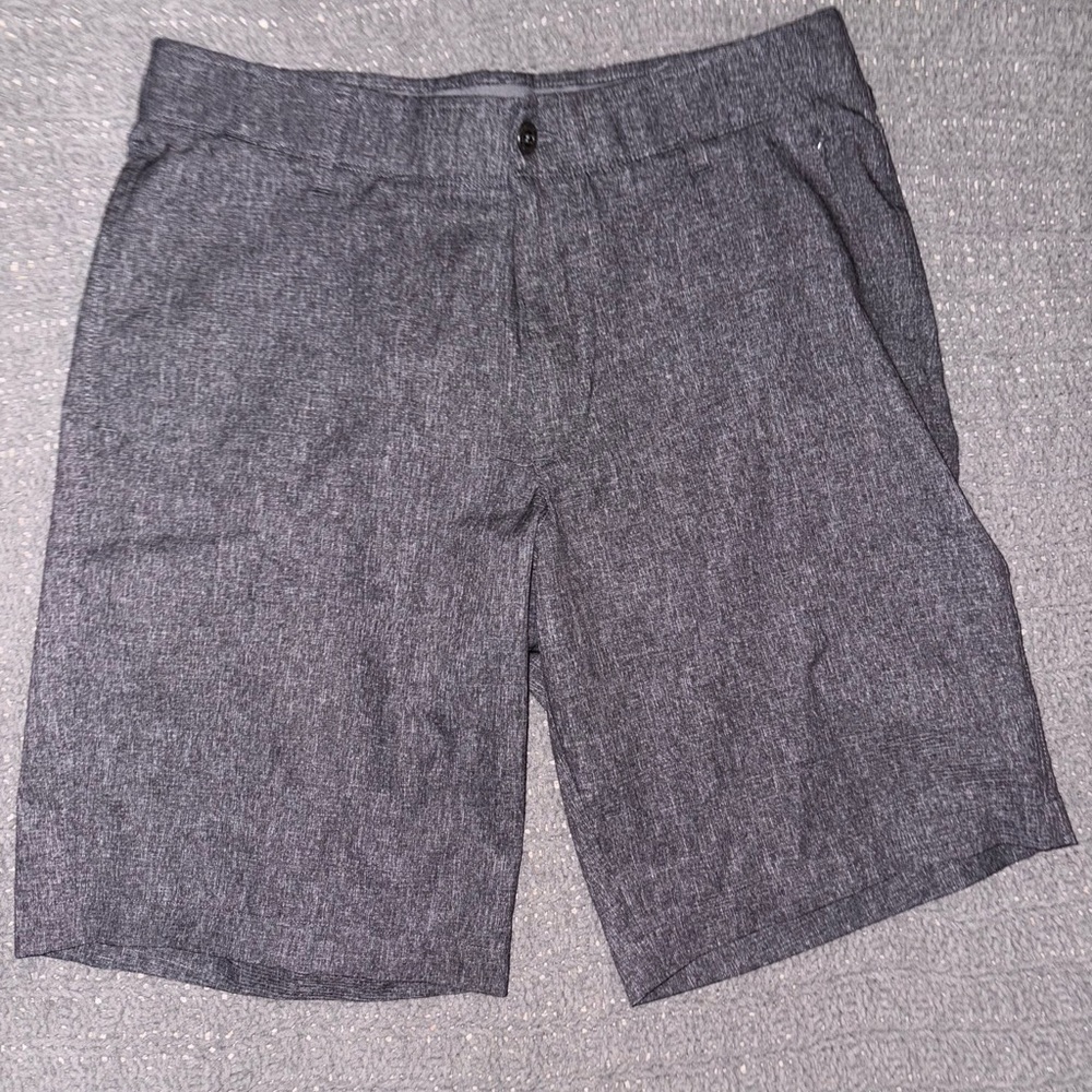 Swiss Tech Charcoal Flat Front Golf Shorts